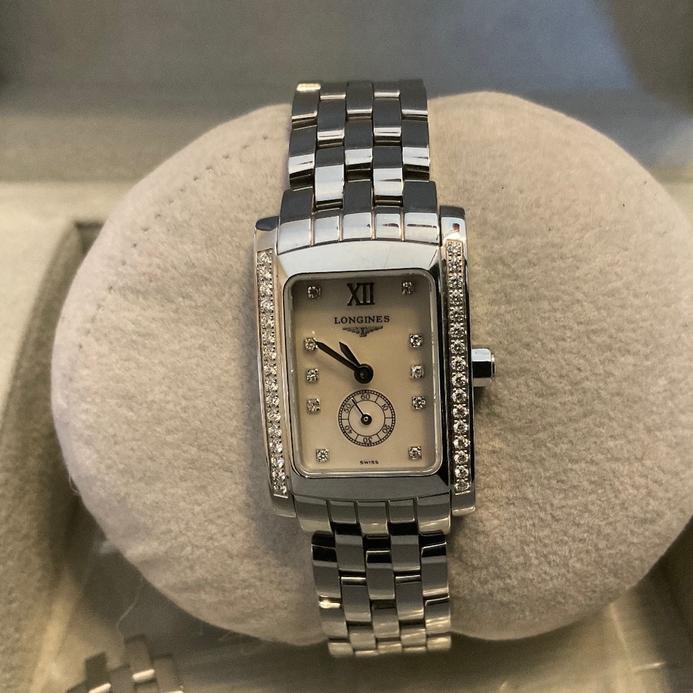 Ladies Longines diamond watch, dolce vita